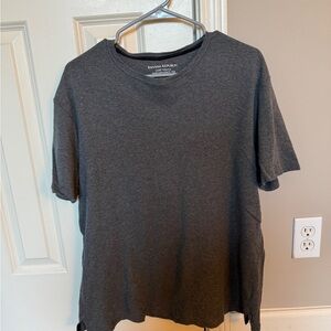 Banana Republic Luxe Touch Gray Tee
